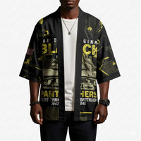 The Original Black Panthers 761st Tank Battalion Kimono African American Heroes - Wonder Print Shop