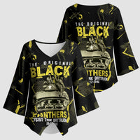 The Original Black Panthers 761st Tank Battalion Kimono Sleeve Blouse African American Heroes - Wonder Print Shop