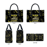 The Original Black Panthers 761st Tank Battalion Leather Bag African American Heroes - Wonder Print Shop