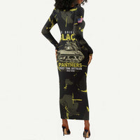 The Original Black Panthers 761st Tank Battalion Long Sleeve Bodycon Dress African American Heroes - Wonder Print Shop