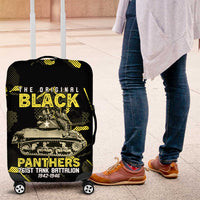 The Original Black Panthers 761st Tank Battalion Luggage Cover African American Heroes - Wonder Print Shop