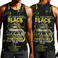 The Original Black Panthers 761st Tank Battalion Men Tank Top African American Heroes - Wonder Print Shop