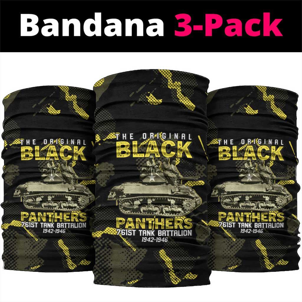 The Original Black Panthers 761st Tank Battalion Neck Gaiter African American Heroes - Wonder Print Shop
