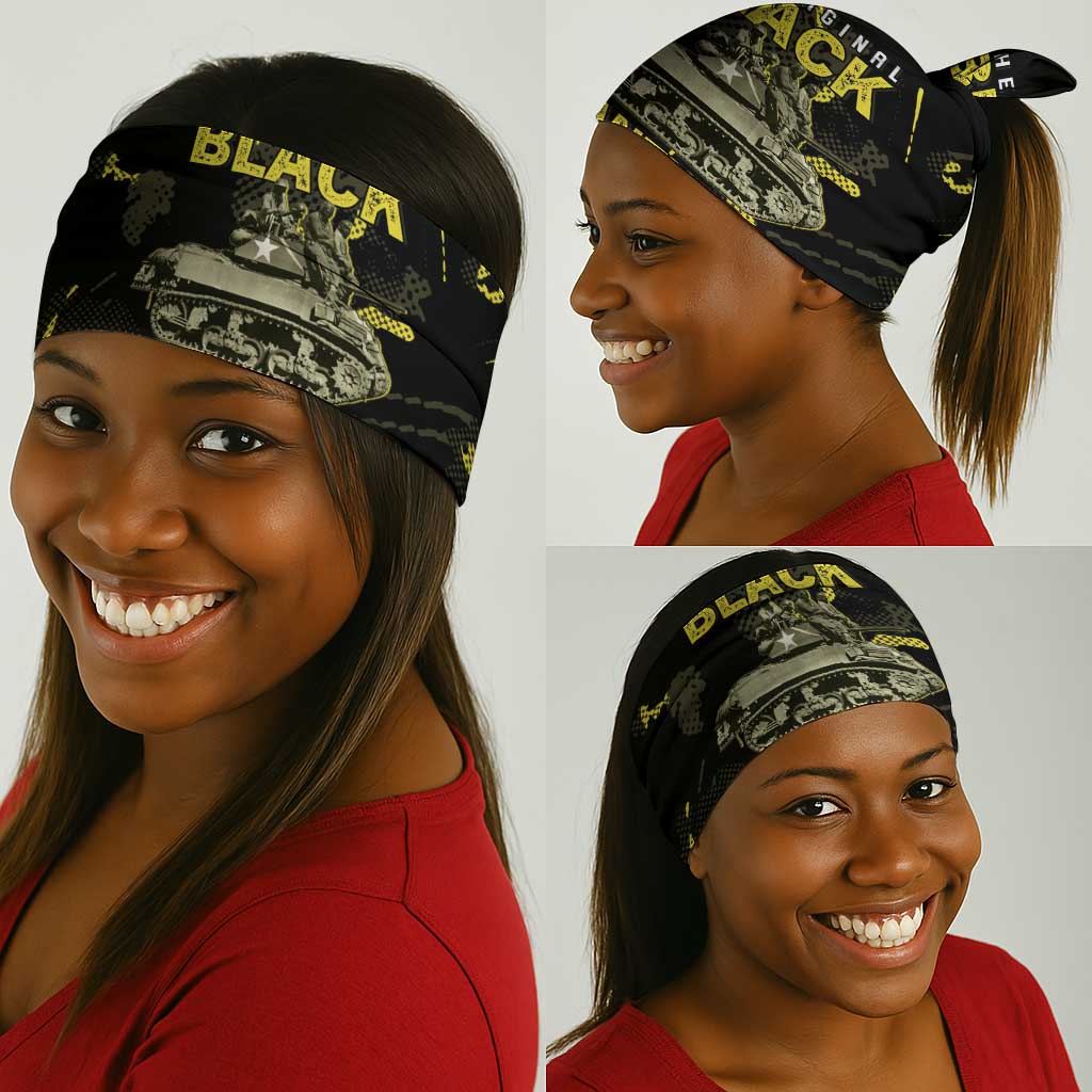 The Original Black Panthers 761st Tank Battalion Neck Gaiter African American Heroes - Wonder Print Shop