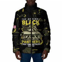 The Original Black Panthers 761st Tank Battalion Padded Jacket African American Heroes - Wonder Print Shop
