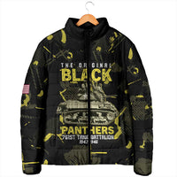The Original Black Panthers 761st Tank Battalion Padded Jacket African American Heroes - Wonder Print Shop