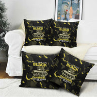 The Original Black Panthers 761st Tank Battalion Pillow Cover African American Heroes - Wonder Print Shop