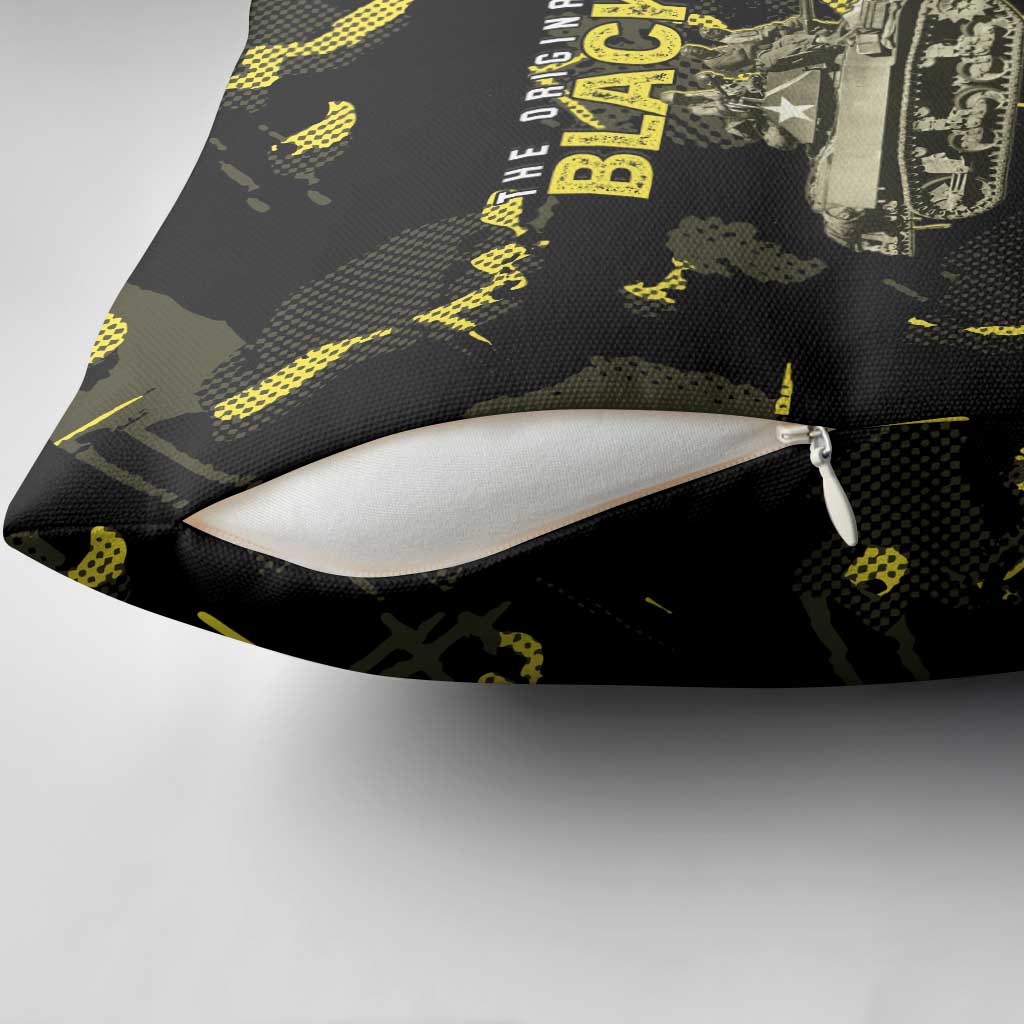 The Original Black Panthers 761st Tank Battalion Pillow Cover African American Heroes - Wonder Print Shop