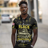 The Original Black Panthers 761st Tank Battalion Polo Shirt African American Heroes - Wonder Print Shop