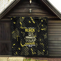The Original Black Panthers 761st Tank Battalion Quilt African American Heroes - Wonder Print Shop