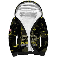 The Original Black Panthers 761st Tank Battalion Sherpa Hoodie African American Heroes - Wonder Print Shop