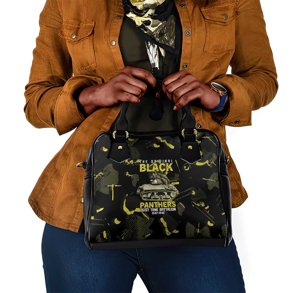 The Original Black Panthers 761st Tank Battalion Shoulder Handbag African American Heroes - Wonder Print Shop