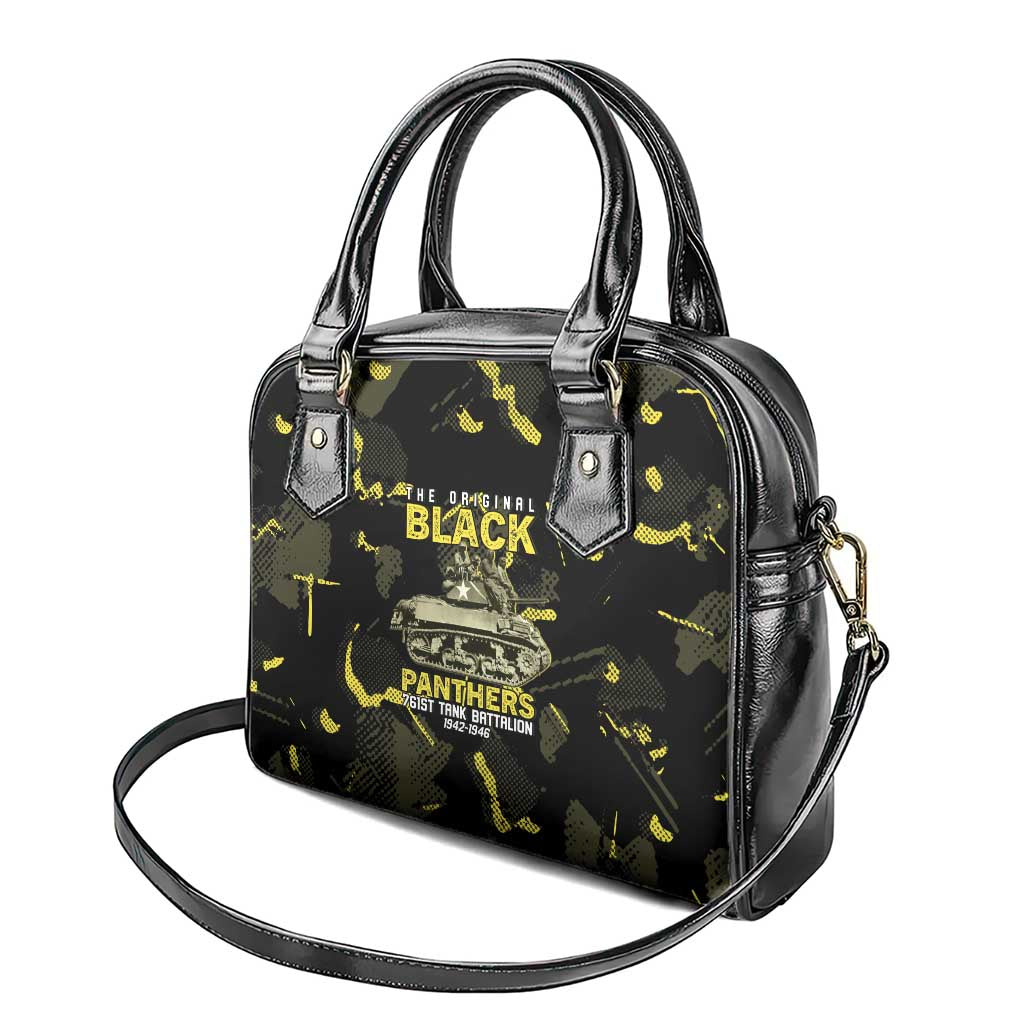The Original Black Panthers 761st Tank Battalion Shoulder Handbag African American Heroes - Wonder Print Shop