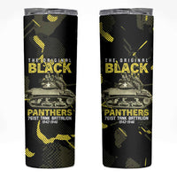 The Original Black Panthers 761st Tank Battalion Skinny Tumbler African American Heroes - Wonder Print Shop