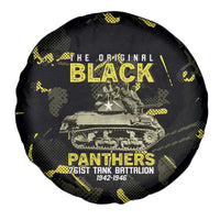 The Original Black Panthers 761st Tank Battalion Spare Tire Cover African American Heroes - Wonder Print Shop