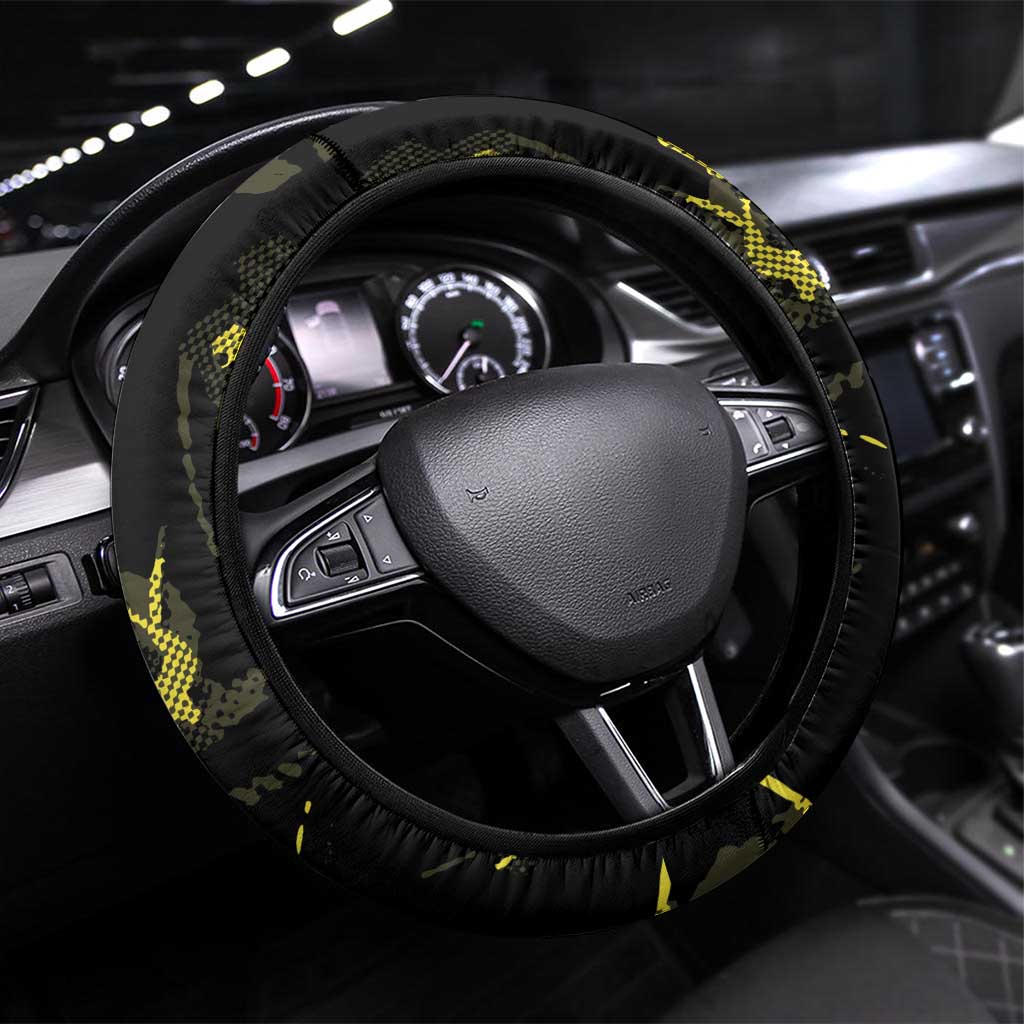 The Original Black Panthers 761st Tank Battalion Steering Wheel Cover African American Heroes - Wonder Print Shop