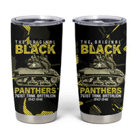 The Original Black Panthers 761st Tank Battalion Tumbler Cup African American Heroes - Wonder Print Shop