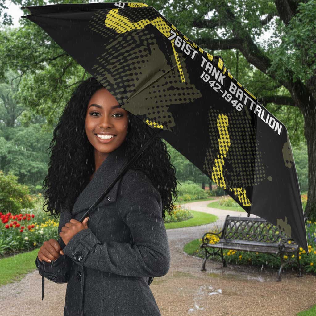 The Original Black Panthers 761st Tank Battalion Umbrella African American Heroes - Wonder Print Shop