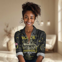 The Original Black Panthers 761st Tank Battalion Women Casual Shirt African American Heroes - Wonder Print Shop