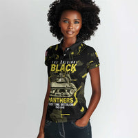 The Original Black Panthers 761st Tank Battalion Women Polo Shirt African American Heroes - Wonder Print Shop