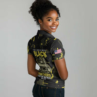 The Original Black Panthers 761st Tank Battalion Women Polo Shirt African American Heroes - Wonder Print Shop