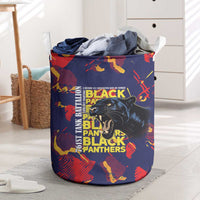 761st Tank Battalion Black Panthers Laundry Basket Legendary African American WWII - Wonder Print Shop