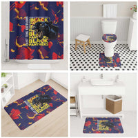 761st Tank Battalion Black Panthers Bathroom Set Legendary African American WWII - Wonder Print Shop
