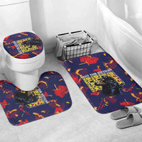 761st Tank Battalion Black Panthers Bathroom Set Legendary African American WWII - Wonder Print Shop