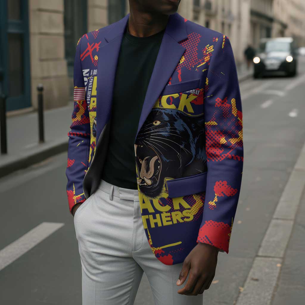761st Tank Battalion Black Panthers Blazer Legendary African American WWII - Wonder Print Shop