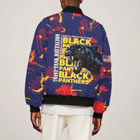 761st Tank Battalion Black Panthers Bomber Jacket Legendary African American WWII - Wonder Print Shop