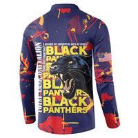 761st Tank Battalion Black Panthers Button Sweatshirt Legendary African American WWII