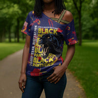 761st Tank Battalion Black Panthers Cross Shoulder Shirt Legendary African American WWII - Wonder Print Shop