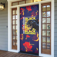 761st Tank Battalion Black Panthers Door Cover Legendary African American WWII - Wonder Print Shop