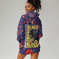 761st Tank Battalion Black Panthers Hoodie Dress Legendary African American WWII - Wonder Print Shop