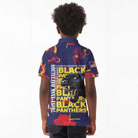 761st Tank Battalion Black Panthers Kid Polo Shirt Legendary African American WWII - Wonder Print Shop