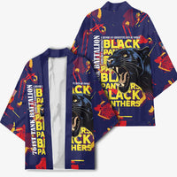 761st Tank Battalion Black Panthers Kimono Legendary African American WWII - Wonder Print Shop