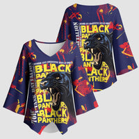 761st Tank Battalion Black Panthers Kimono Sleeve Blouse Legendary African American WWII - Wonder Print Shop