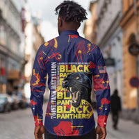 761st Tank Battalion Black Panthers Long Sleeve Button Shirt Legendary African American WWII - Wonder Print Shop