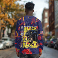 761st Tank Battalion Black Panthers Long Sleeve Shirt Legendary African American WWII - Wonder Print Shop