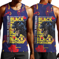 761st Tank Battalion Black Panthers Men Tank Top Legendary African American WWII - Wonder Print Shop