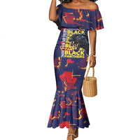 761st Tank Battalion Black Panthers Mermaid Dress Legendary African American WWII - Wonder Print Shop