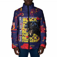 761st Tank Battalion Black Panthers Padded Jacket Legendary African American WWII - Wonder Print Shop