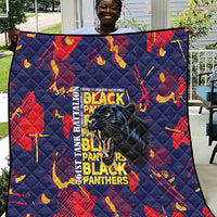 761st Tank Battalion Black Panthers Quilt Legendary African American WWII - Wonder Print Shop