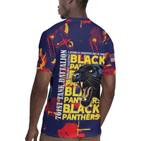 761st Tank Battalion Black Panthers Rugby Jersey Legendary African American WWII - Wonder Print Shop
