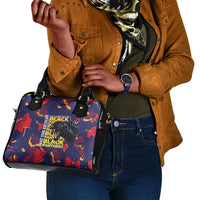 761st Tank Battalion Black Panthers Shoulder Handbag Legendary African American WWII - Wonder Print Shop