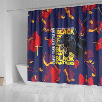 761st Tank Battalion Black Panthers Shower Curtain Legendary African American WWII - Wonder Print Shop