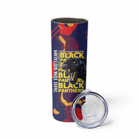 761st Tank Battalion Black Panthers Skinny Tumbler Legendary African American WWII - Wonder Print Shop