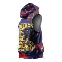 761st Tank Battalion Black Panthers Sleeveless Hoodie Legendary African American WWII - Wonder Print Shop
