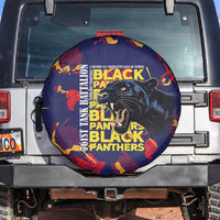 761st Tank Battalion Black Panthers Spare Tire Cover Legendary African American WWII - Wonder Print Shop
