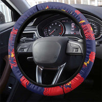 761st Tank Battalion Black Panthers Steering Wheel Cover Legendary African American WWII - Wonder Print Shop
